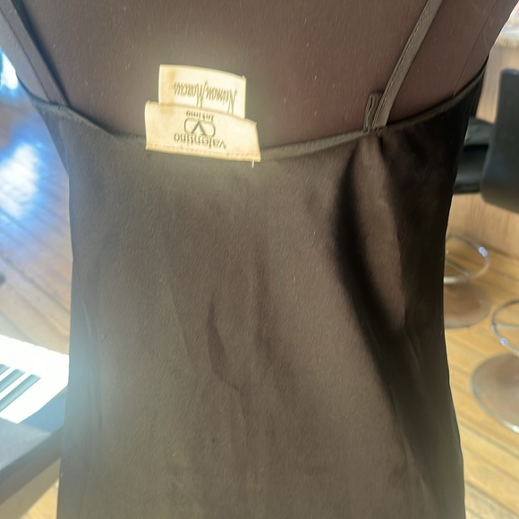 Valentino night silk and velvet sleep gown - Picture 7 of 7